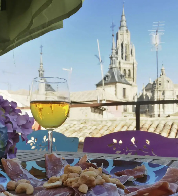 Casa Catedral - terraza privada con vistas en el corazón de Toledo