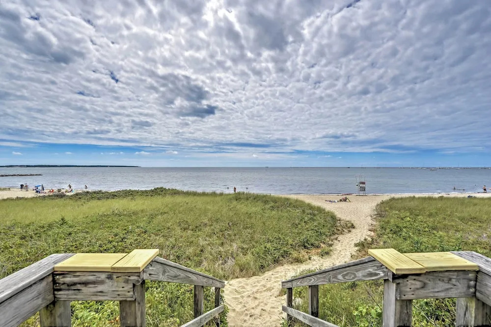 Walk to Beach! Hyannis Family Haven w/ Deck