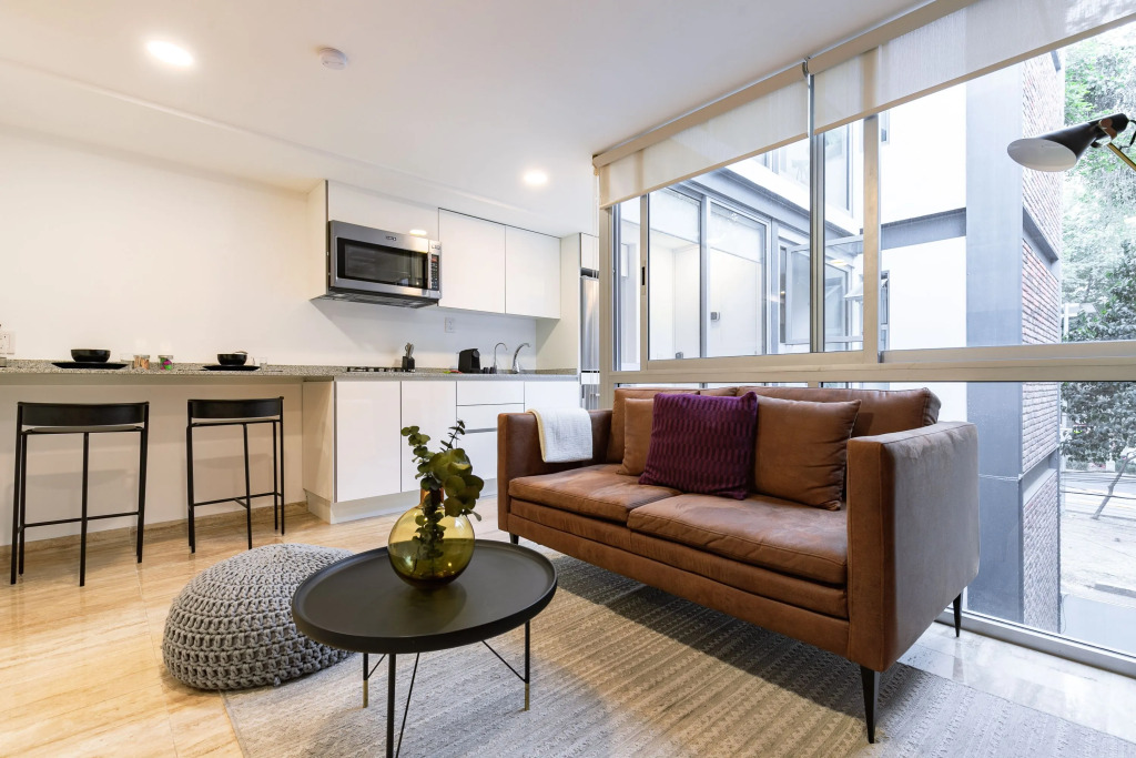 Casai Cute Studio on top Floor in Condesa