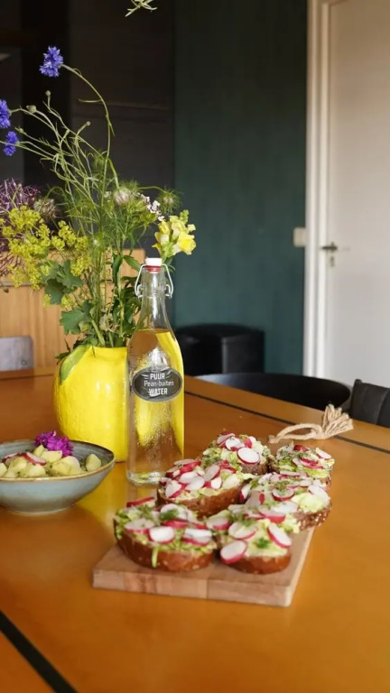 Het Voorhuis van de Oude Boerderij aan de Friese Meren met Eigen Steiger