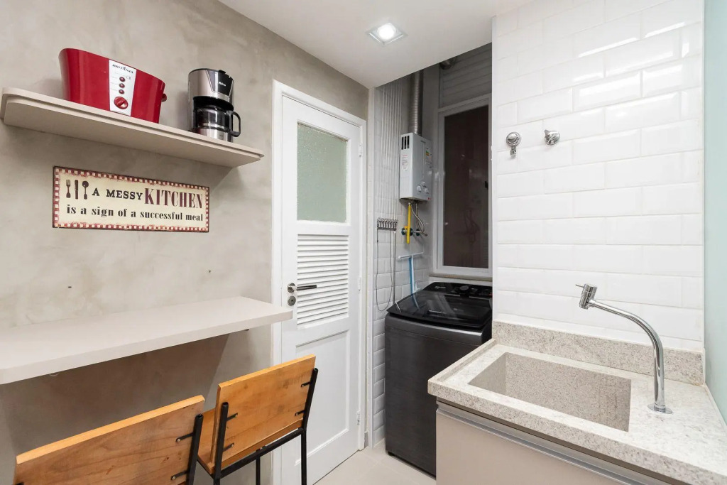Apartamento Decorado A 350m Da Praia | Sf 159/102