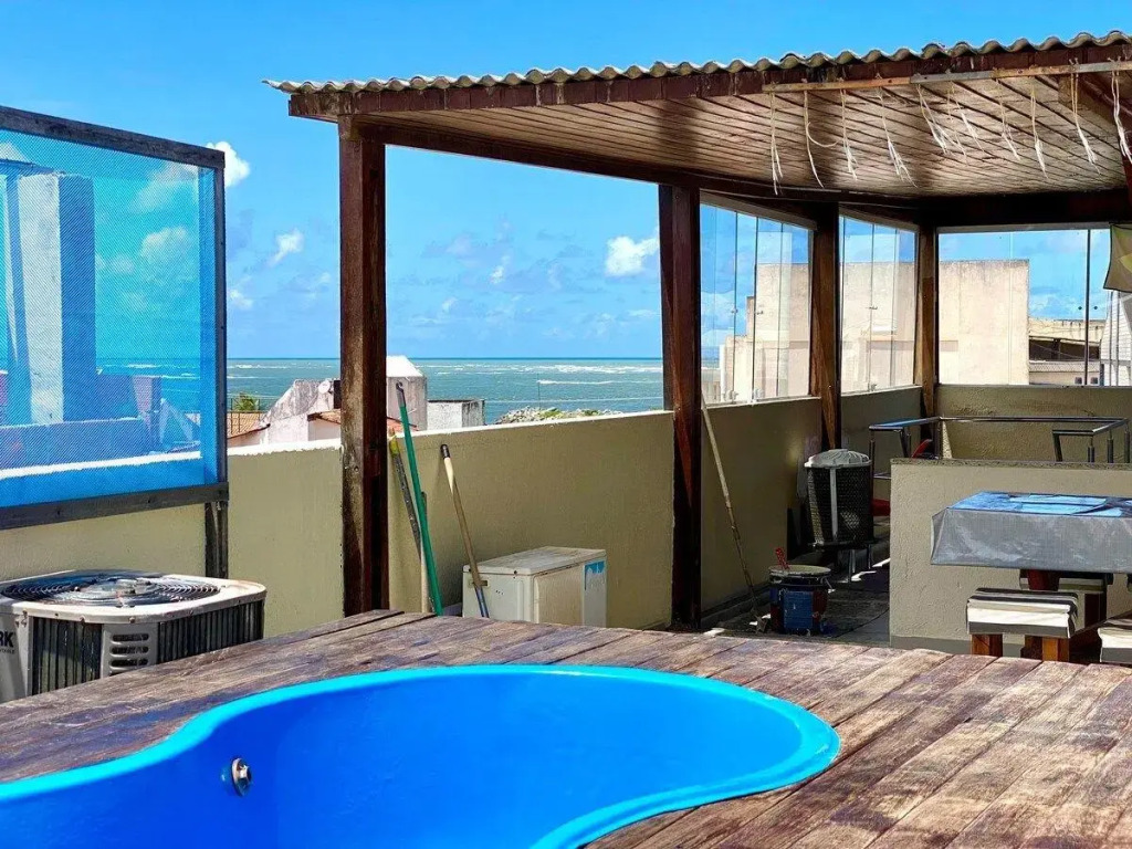 Apart Em Lindo Residencial A 350m Do Farol Da Orla