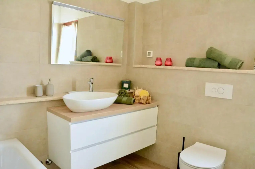 Villa "San Servolo House" with sea view and private heated pool