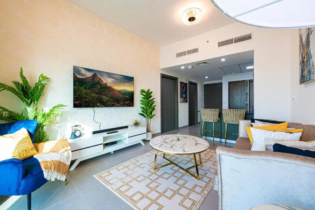 Luxury 1BDR Apt in Al Barsha with beautiful city skyline views
