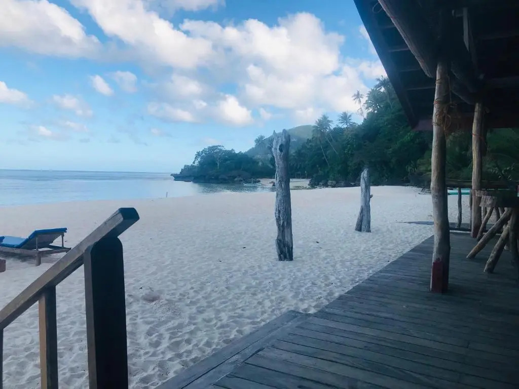 White Beach Front and Cottages