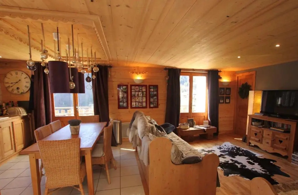 65m2 - balcon et vue sur les Aravis