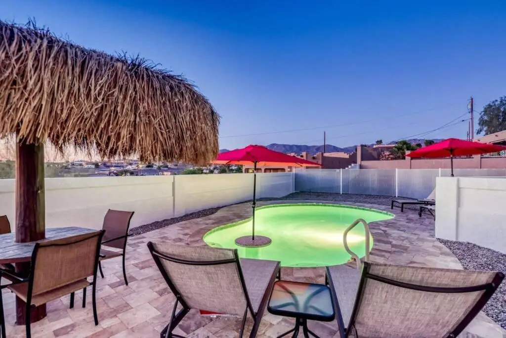 360 Lake Havasu Views with Pool & BBQ!