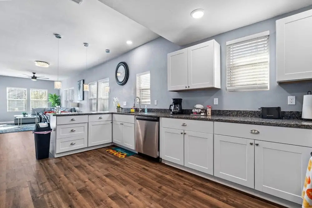 Step Into Comfort in This 3BR 2BA Downtown Retreat
