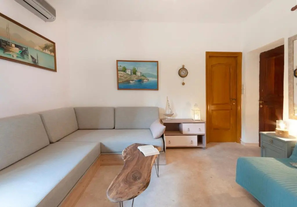 Private Seafront residence with amazing view of Diaporos Island in Vourvourou