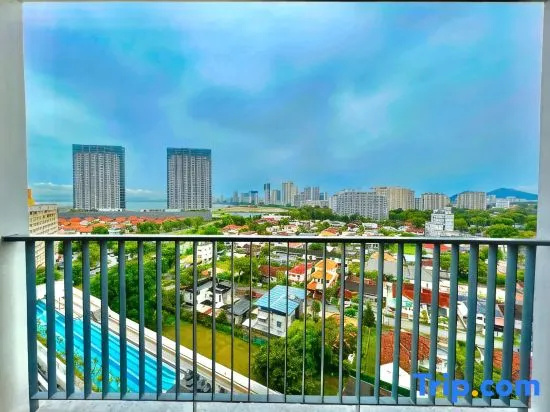 ROYAL Luxury Seaview Room, 3 minute  to Gurney