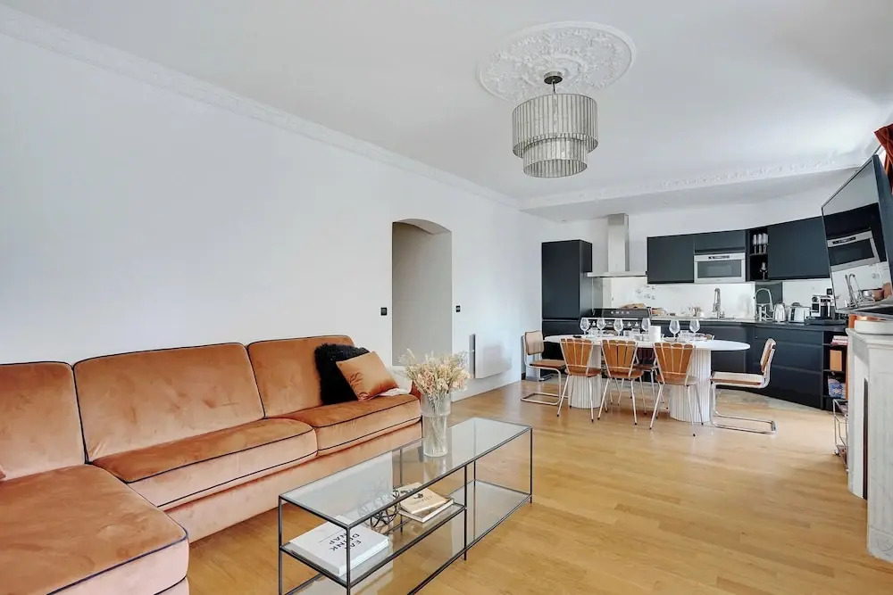 Chic 2BR Retreat for 4P- Heart of Invalides