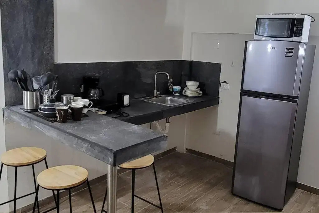 Nuevo Departamento de 2 recamaras con aire acondiconado, parking, wifi 70mb, refrigerador, micro,fregadero,licuadora,parrilla,utensilios de cocina, D5