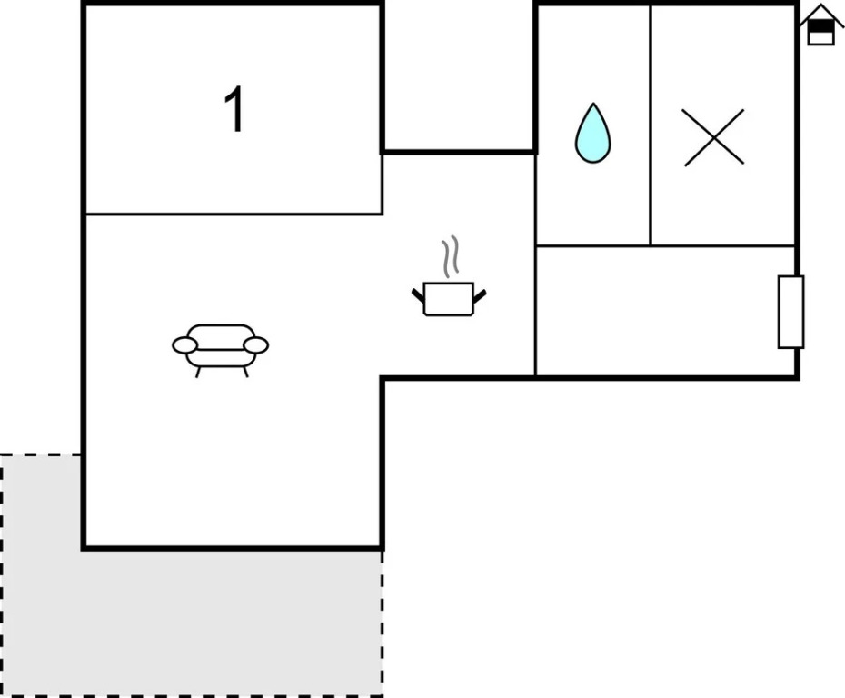 Beautiful Apartment in Lermoos With 1 Bedrooms