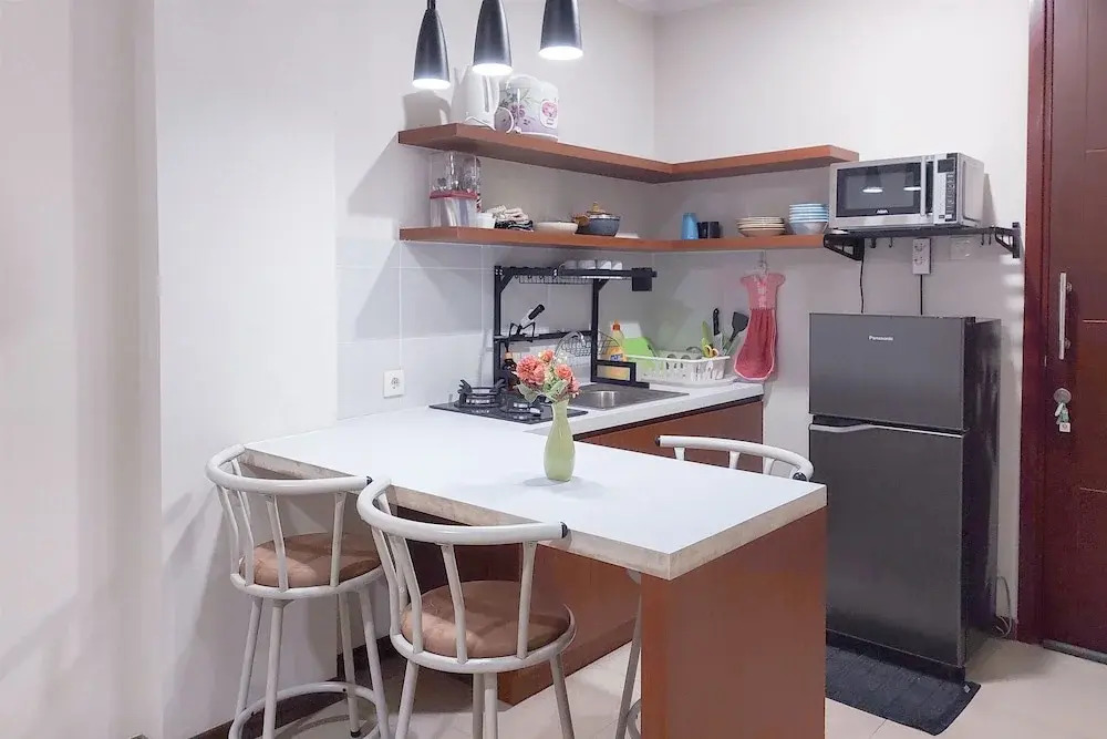 Good Place And Homey 3Br At Asatti Apartment
