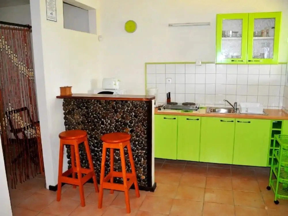 Apartment With one Bedroom in Le Robert, With Wonderful sea View, Enclosed Garden and Wifi - 5 km From the Beach