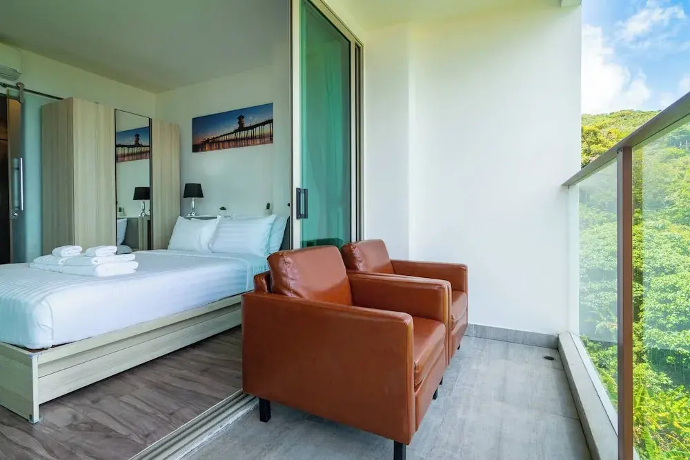 Modern Condo With Full sea View, 4 min Walk to Kamala Beach