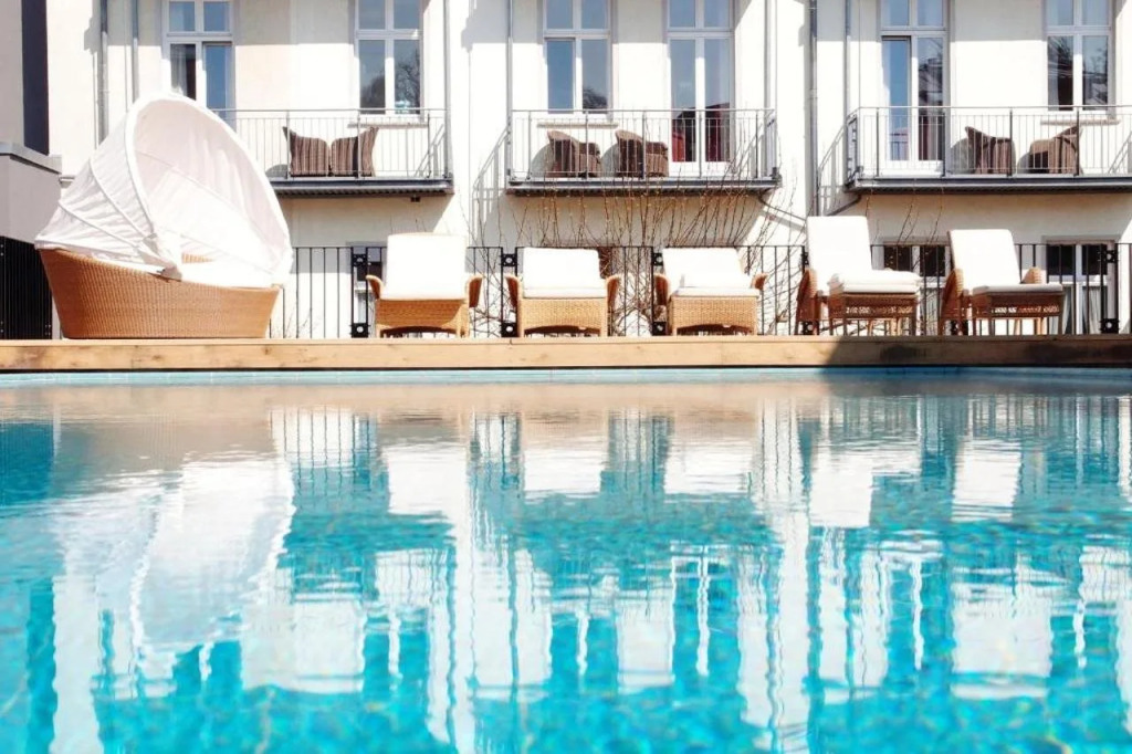 Strandhotel Heringsdorf mit Soleaußenpool 30 Grad