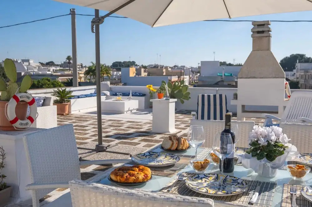 Relais Torre Chianca With Climate, Parking, Wi-fi & Panoramic Rooftop