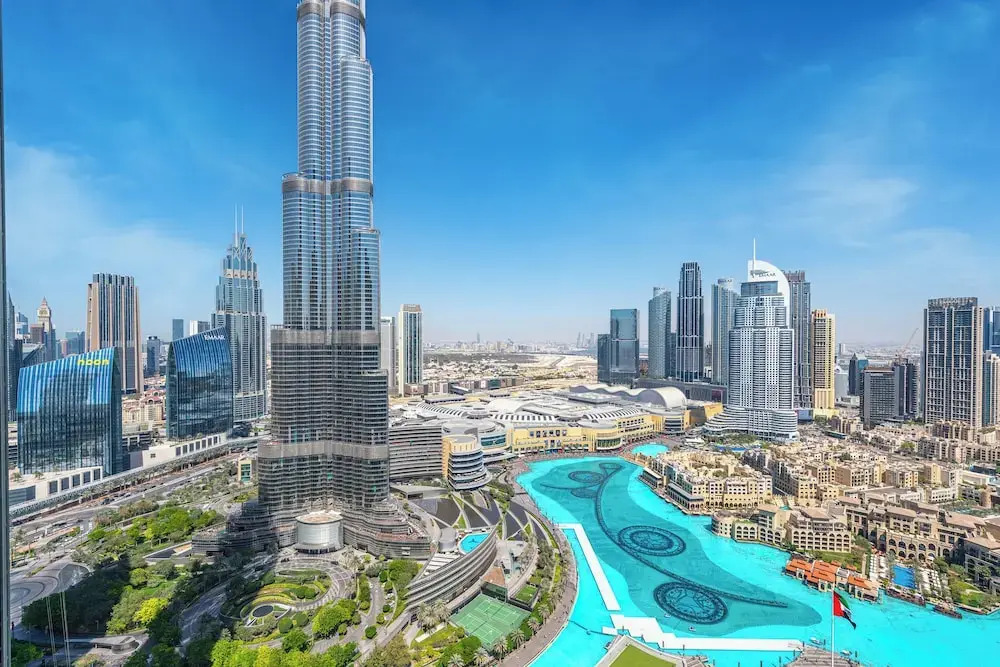 Skyline Majesty - Burj Khalifa and Fountain views
