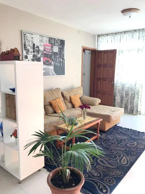 Apartment with 2 bedrooms in El Paso with wonderful mountain view balcony and WiFi 11 km from the beach