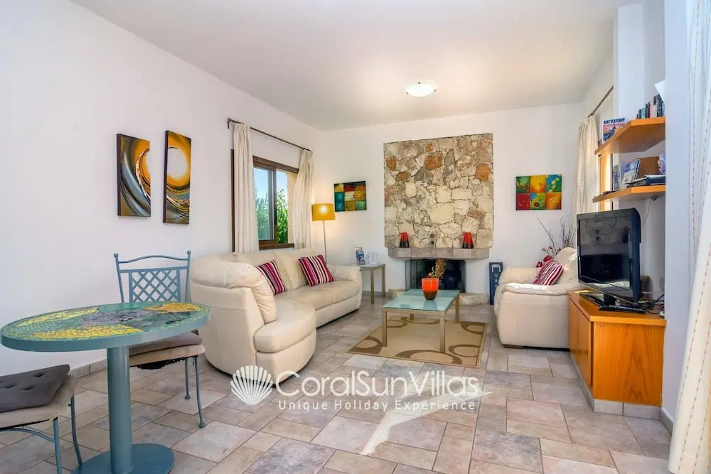 Large Pool Garden, Billiard, Peaceful Area, Near to the Sea, Coral Bay Paphos