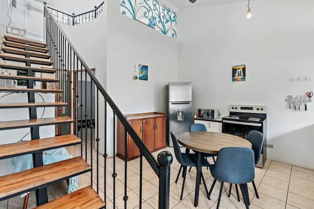 Bright and Spacious Loft-Style Apartment a Five-Minute Walk to the Beach