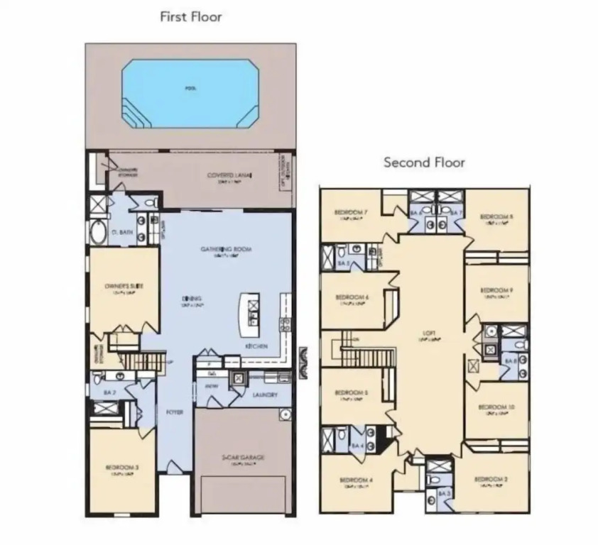 New Luxury Villa Windsor Island Resort 10beds 3616 10 Bedroom Villa