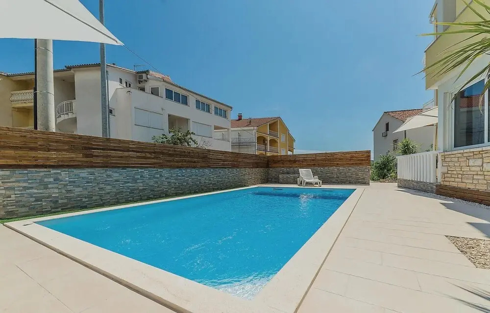 Beautiful Apartment in Biograd With 2 Bedrooms, Wifi and Outdoor Swimming Pool