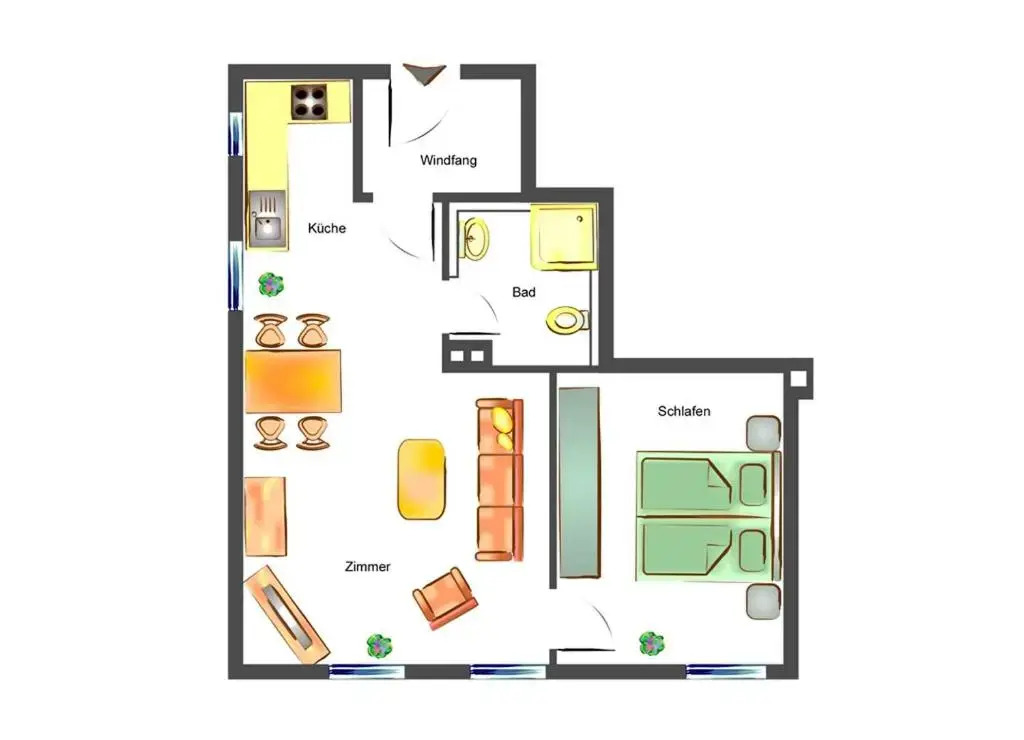 Hohe Buchen Apartment 3