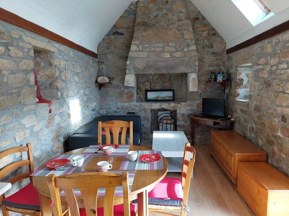 Stone House in Plouarzel near Sandy Beaches