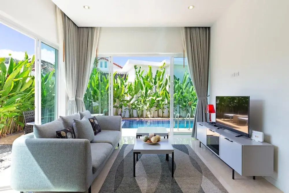 Tropical Stay at 2BR Pool Villa Greens 8