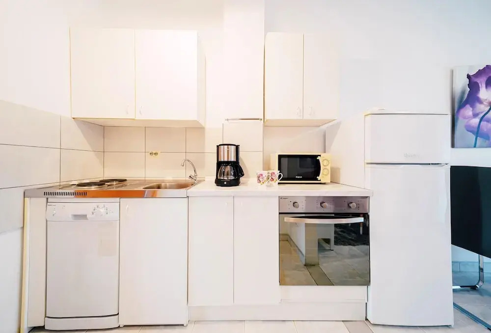 Apartment With one Bedroom in Ljubac, With Wonderful sea View, Pool Ac