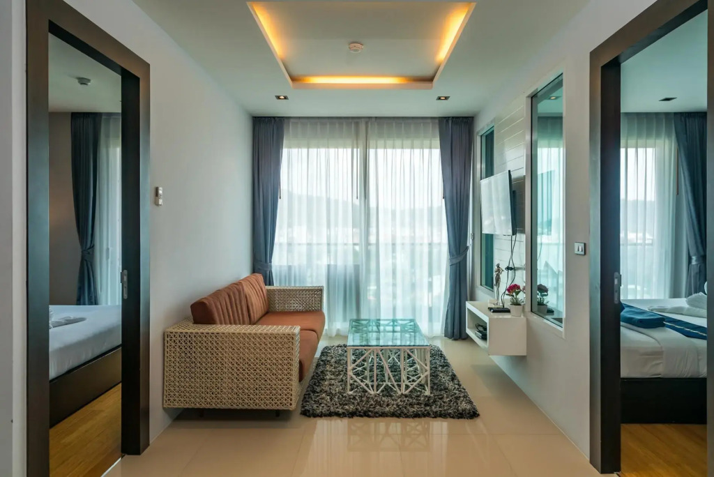 Et703 - Patong Great Condo for 4 People Open View Shuttle Pool and gym