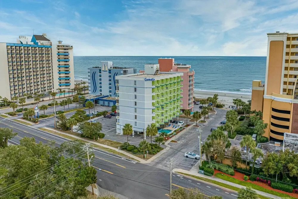 Balcony & Resort Amenities at Myrtle Beach Condo!
