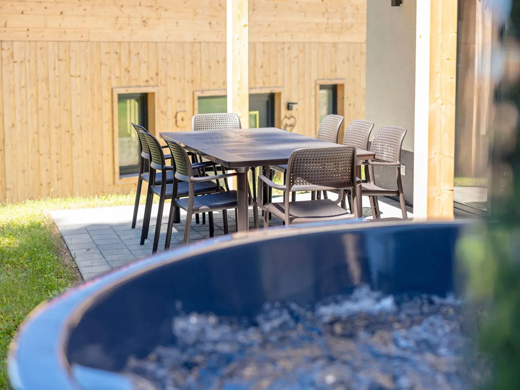 Chalet Arber in St Englmar with its own HotTube