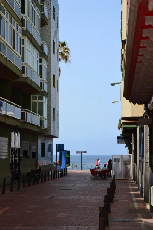 The blue house las Canteras