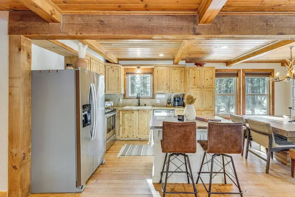 Hot Tub + Fireplace: Cozy Angel Fire A-frame Cabin