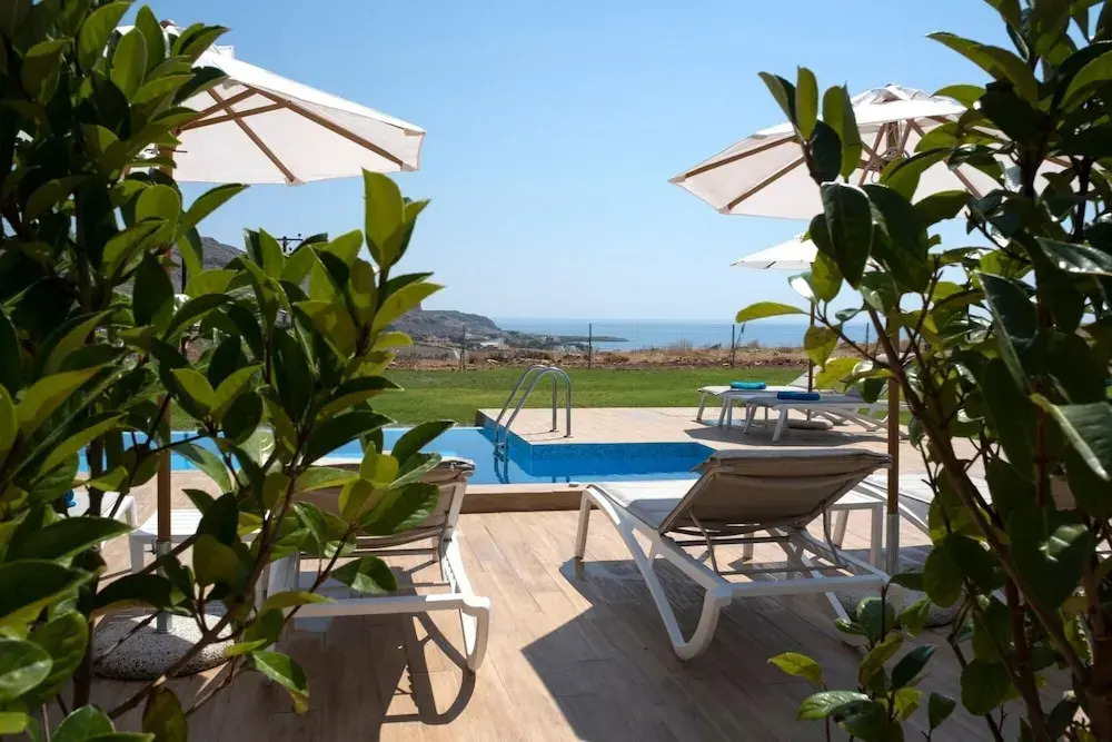 Blue Dream Luxury Villas Deluxe 3bedroom Villa With Private Pool- Villa Alkyoni