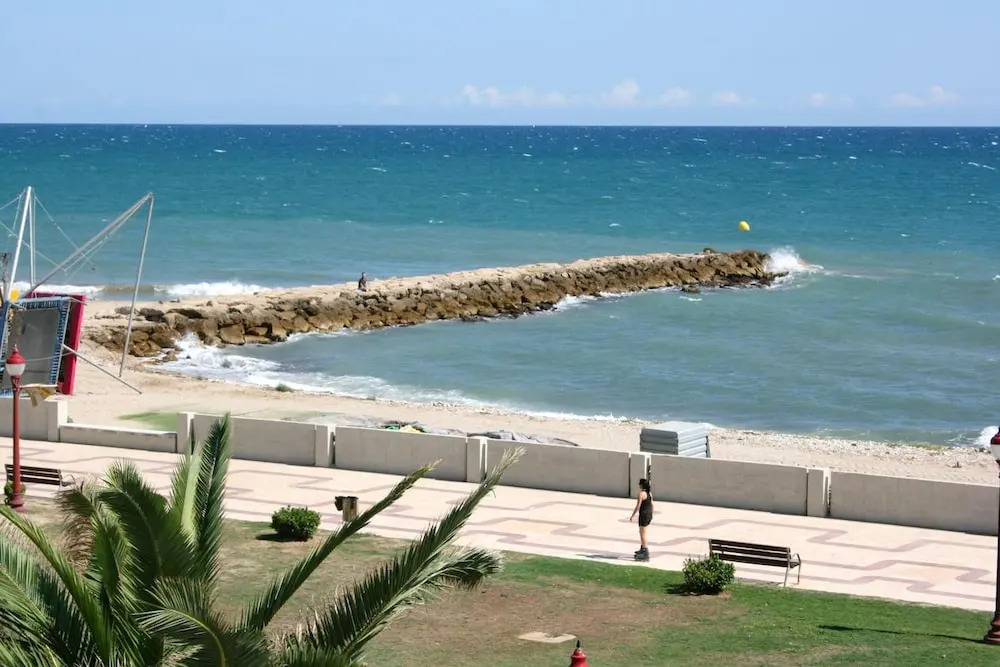 Apartment With 2 Bedrooms in Cubelles, With Wonderful sea View, Private Pool, Enclosed Garden Near the Beach