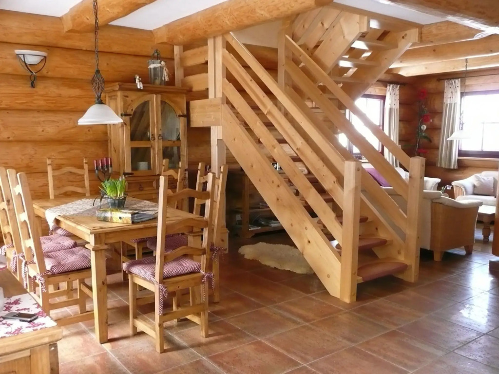 Natur-blockhaus in Waltershausen
