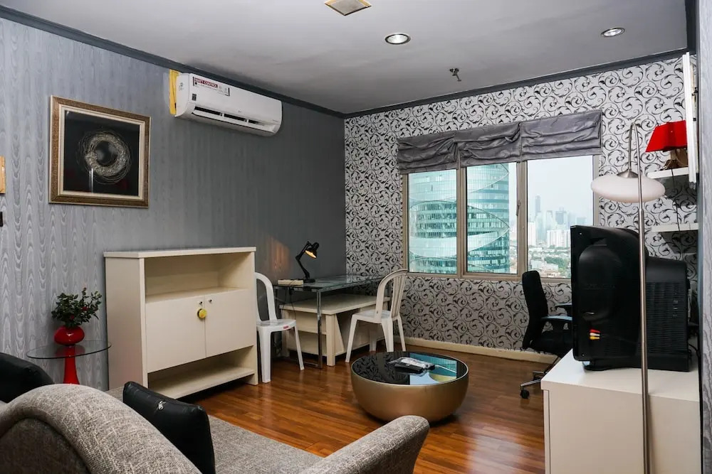 1BR with City View @ Semanggi Apartment By Travelio