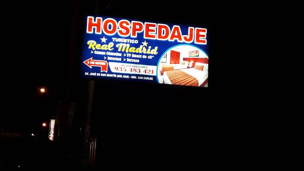 Hospedaje Turístico Real Madrid