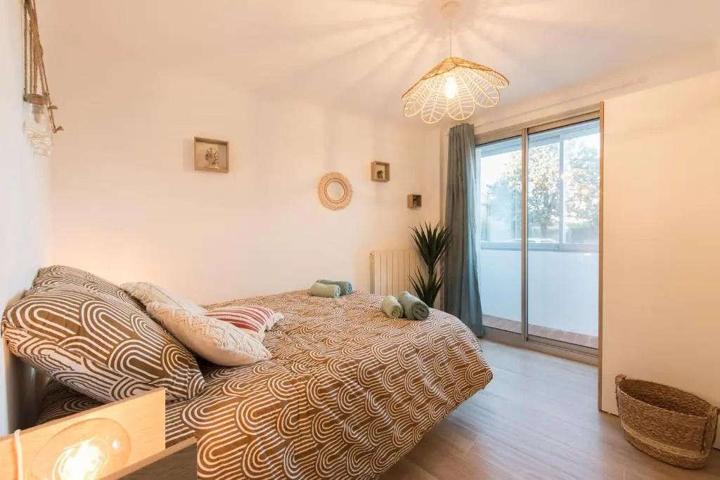 Le Med - Apartment T2 Confort - Proche plage - Clim - Parking privé