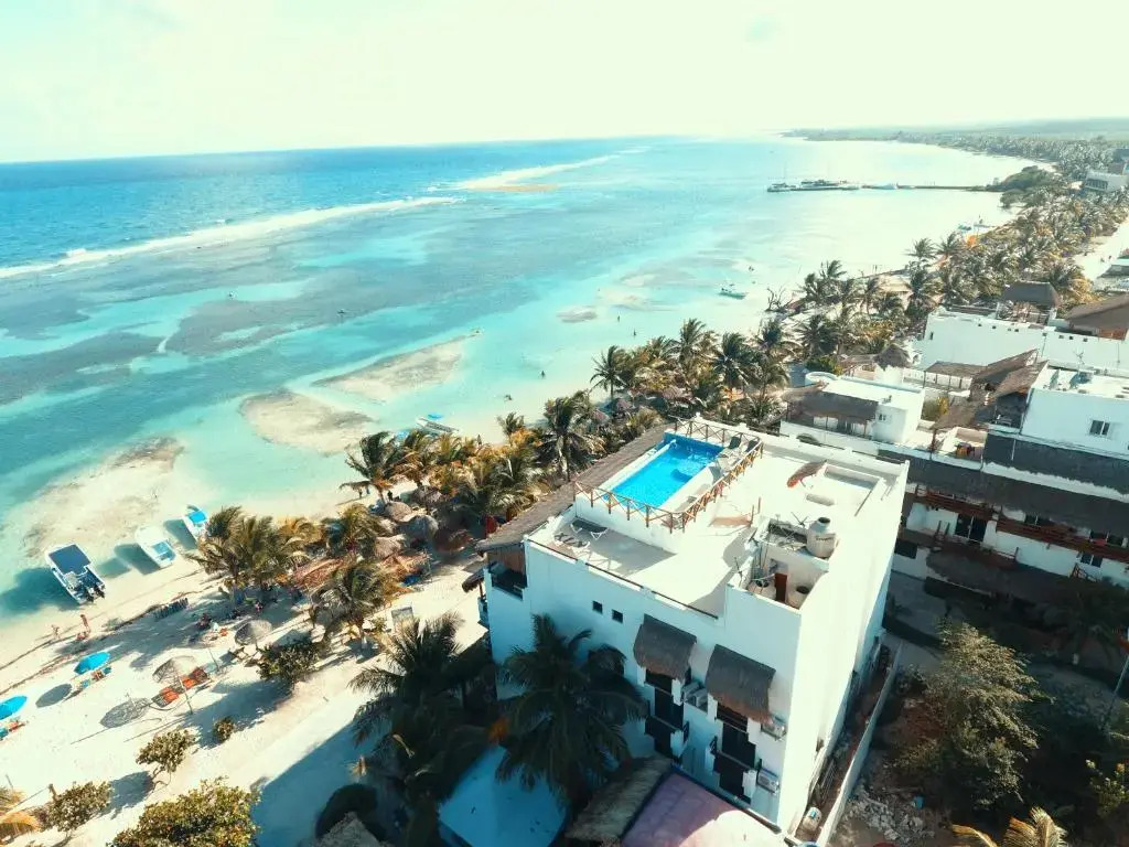 Hotel Blue reef con alberca & frente al mar