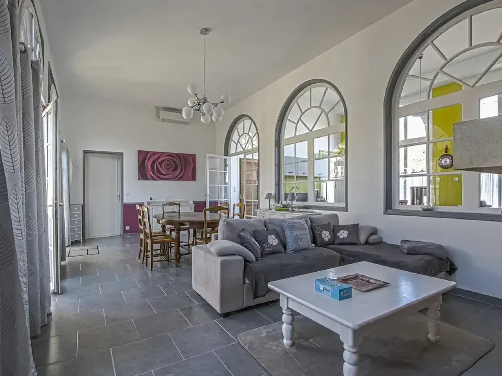 Spacious holiday home in Aure sur Mer with garden