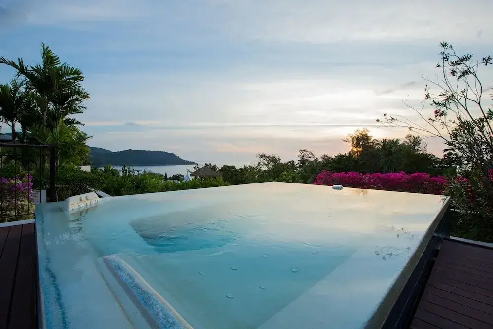 Ocean views Kata gardens penthouse 6C near Kata Noi Beach