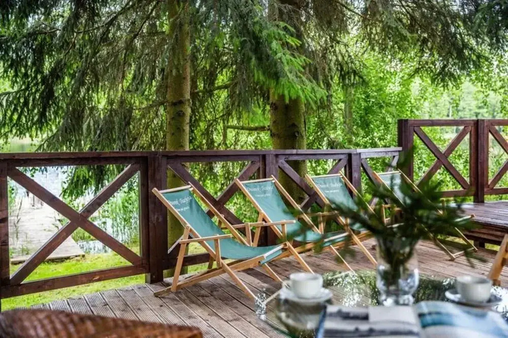 Holiday Home by Lake Kl pnicko with Pier