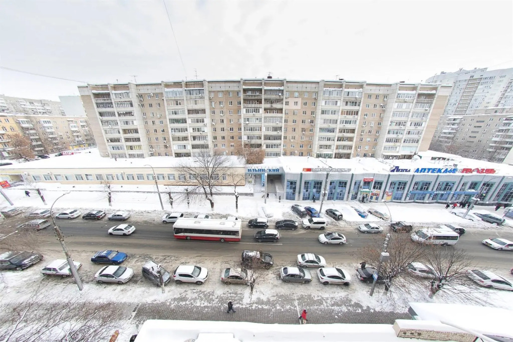 Огни Саратова на улице Чапаева