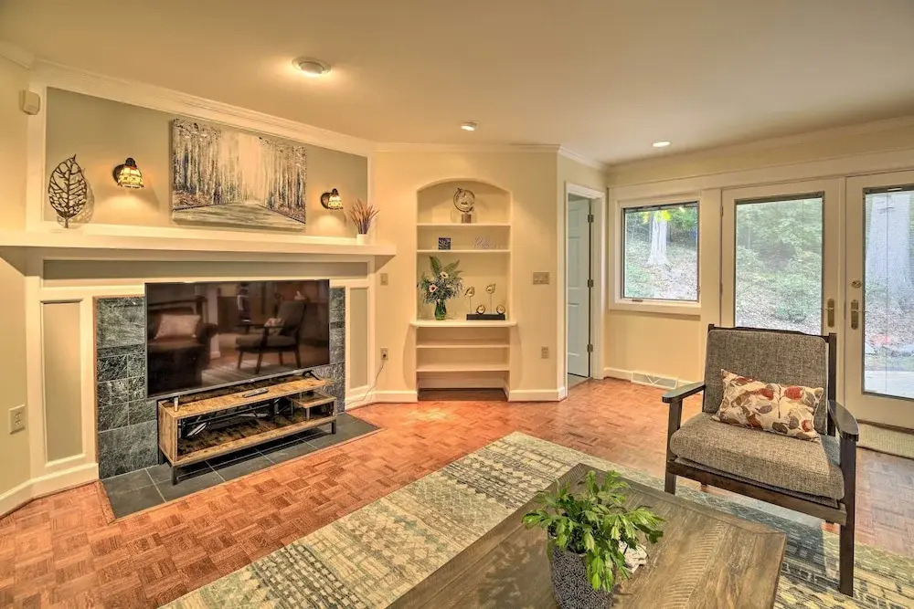 Updated Ranch-style Home w/ Scenic Deck, Pond