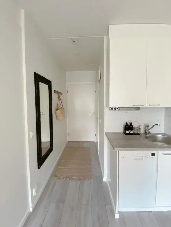 Modern one bedroom Apartment with Sauna near Airport
